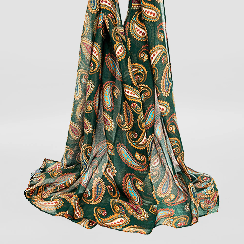 Scarf - 'Paisley Print' - Image 4