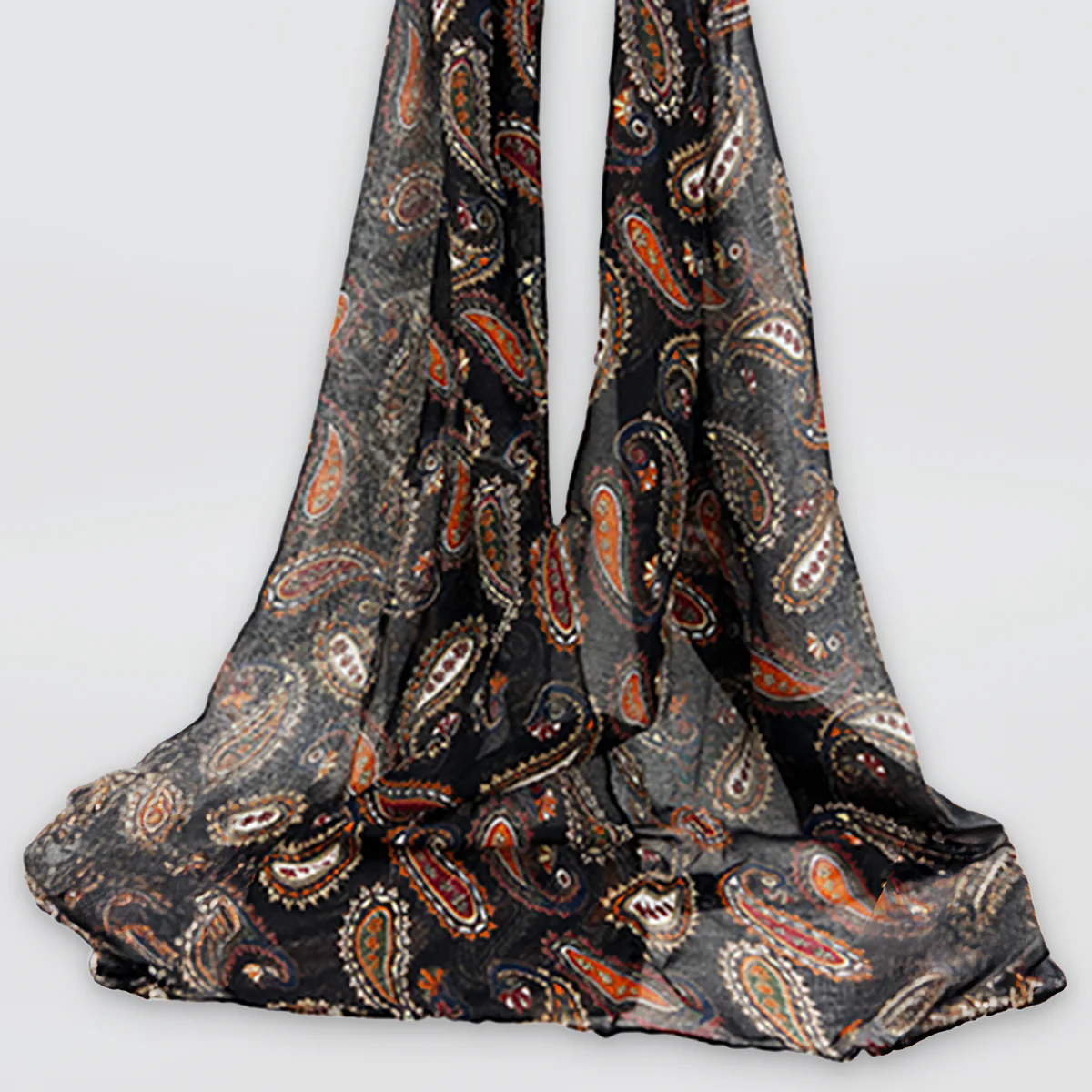 Scarf - 'Paisley Print' - Image 5