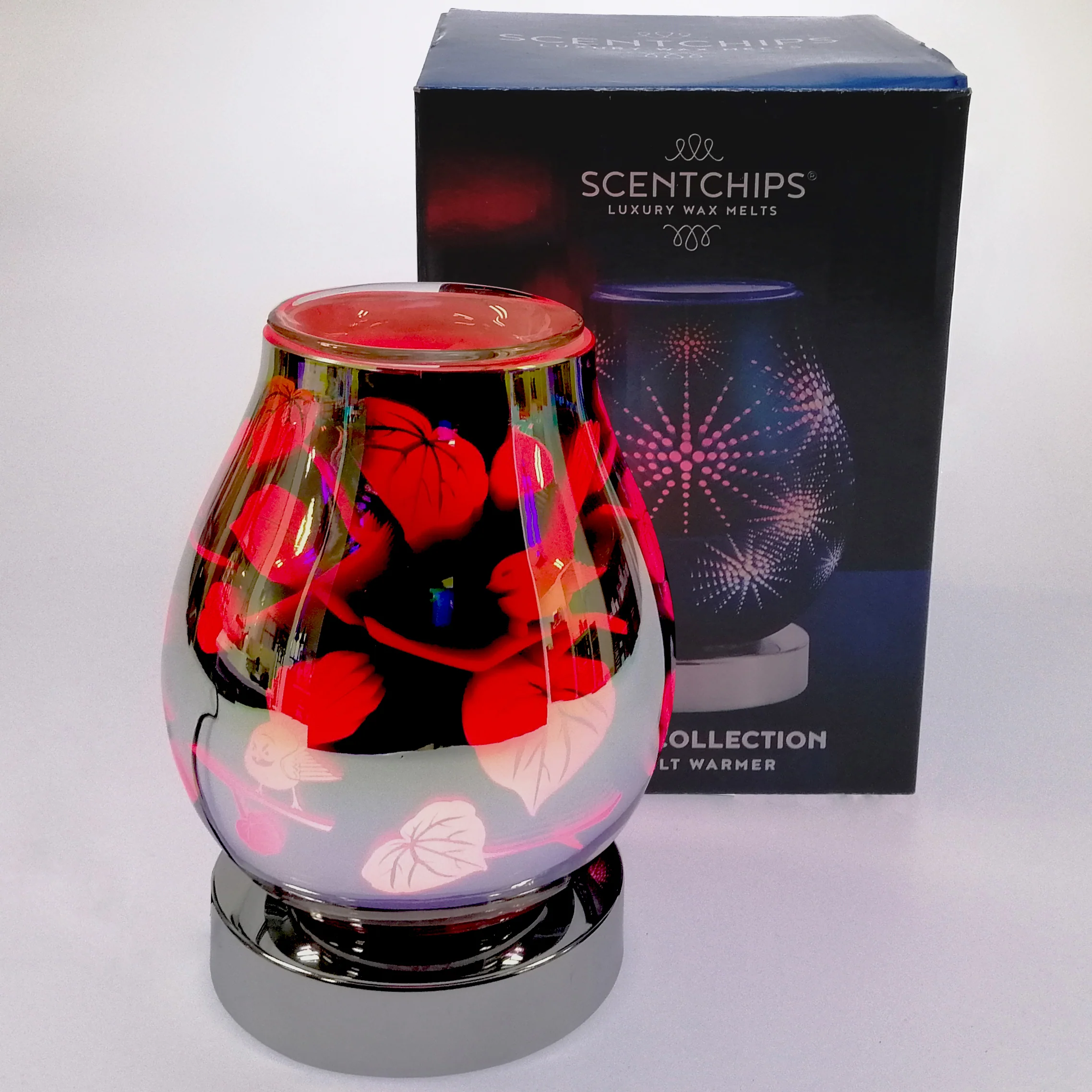 Scentchips Warmer with LED 'Fantail' Colour Changing Display - Image 2