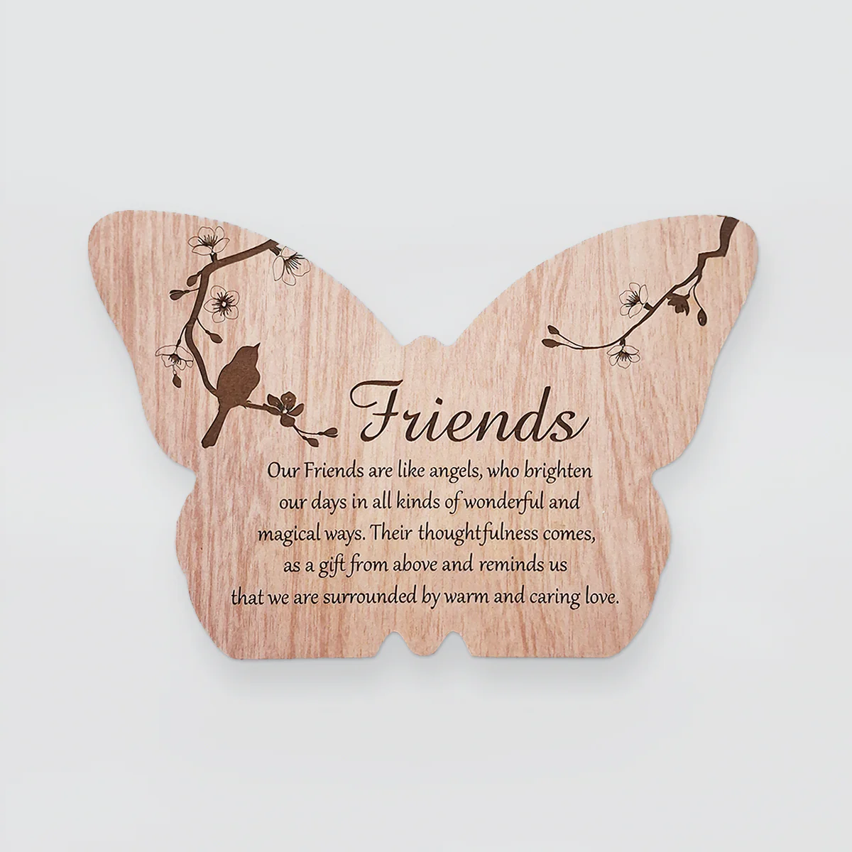 Sentimental Butterfly Plaque - Friends