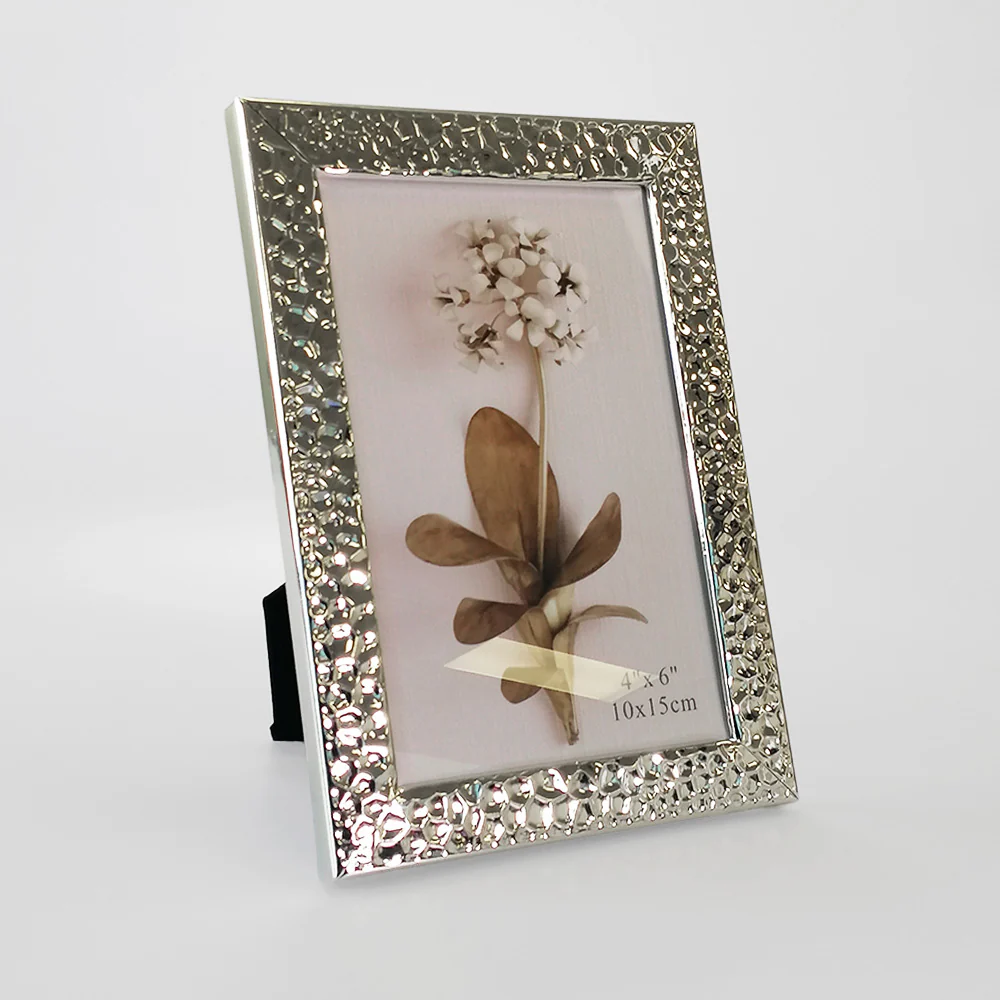 Silver 'Beaten' Frame - 4 x 6 - Image 2