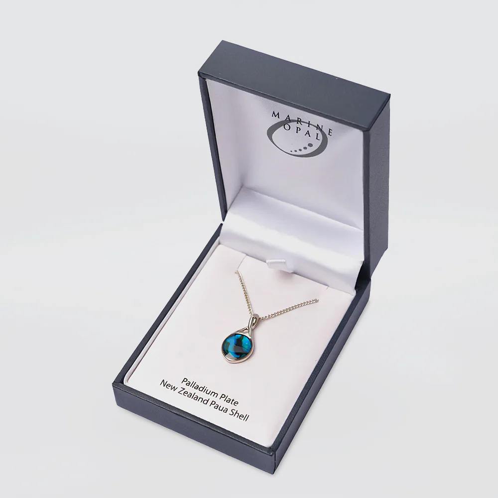 Small Paua Necklace - 'Twist Top' - Image 2