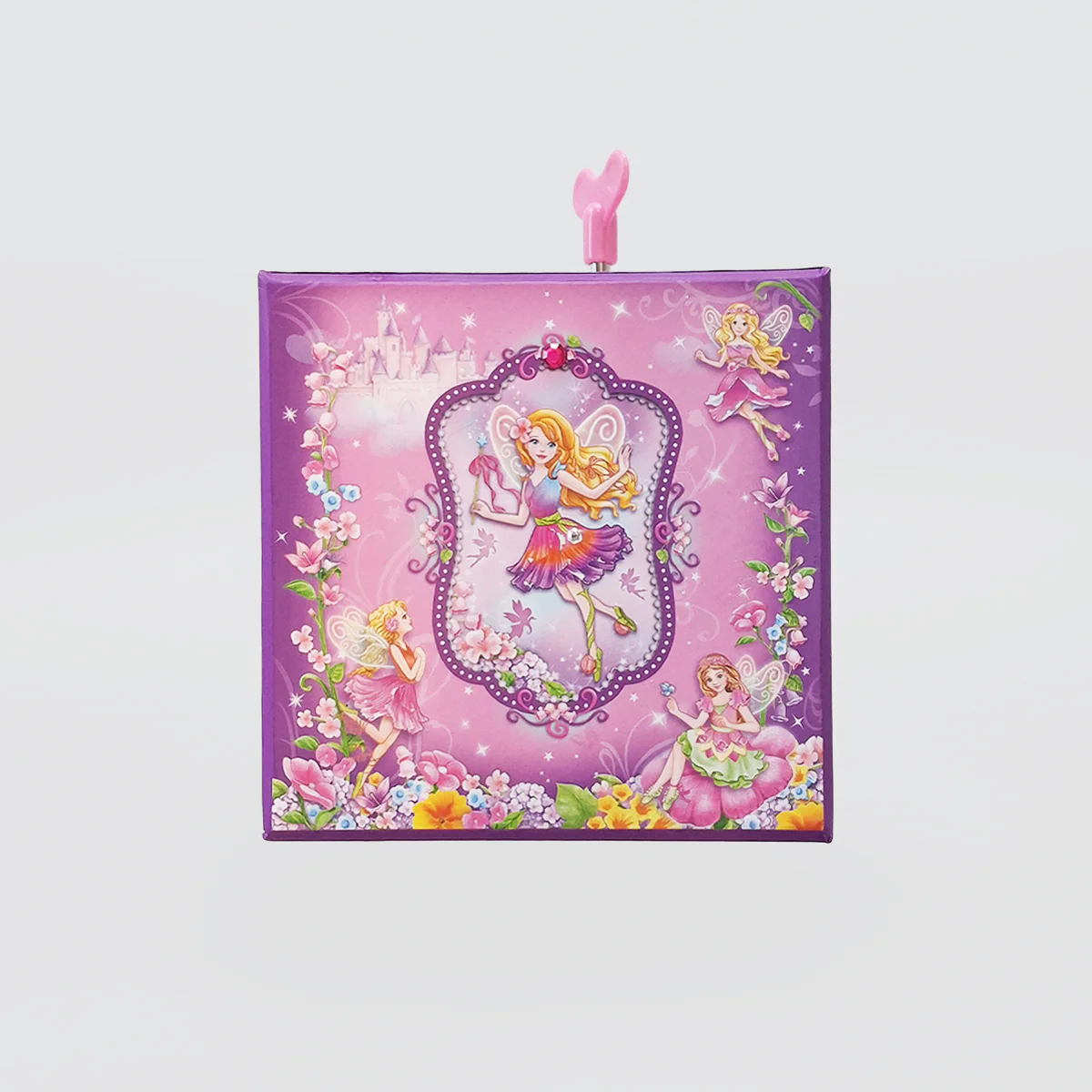 Square Music Box - 'Fairy Pink' - Image 3