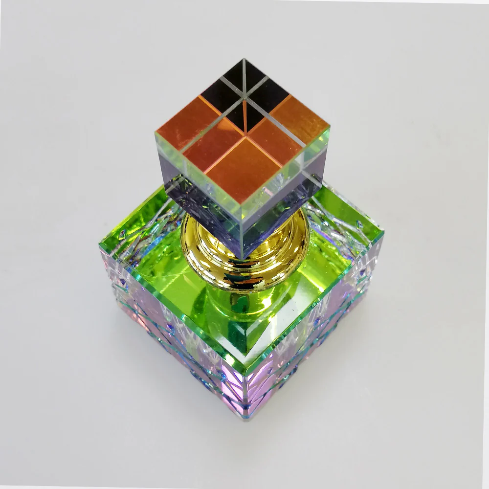 Square Top Iridescent Perfume Bottle - 3ml - Image 4