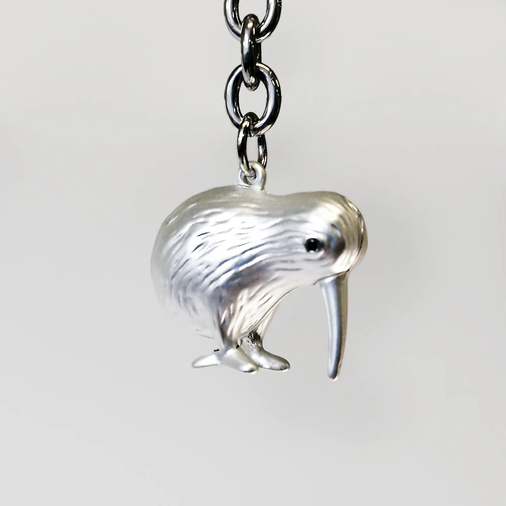 Stainless Kiwi - Keyring - Image 2