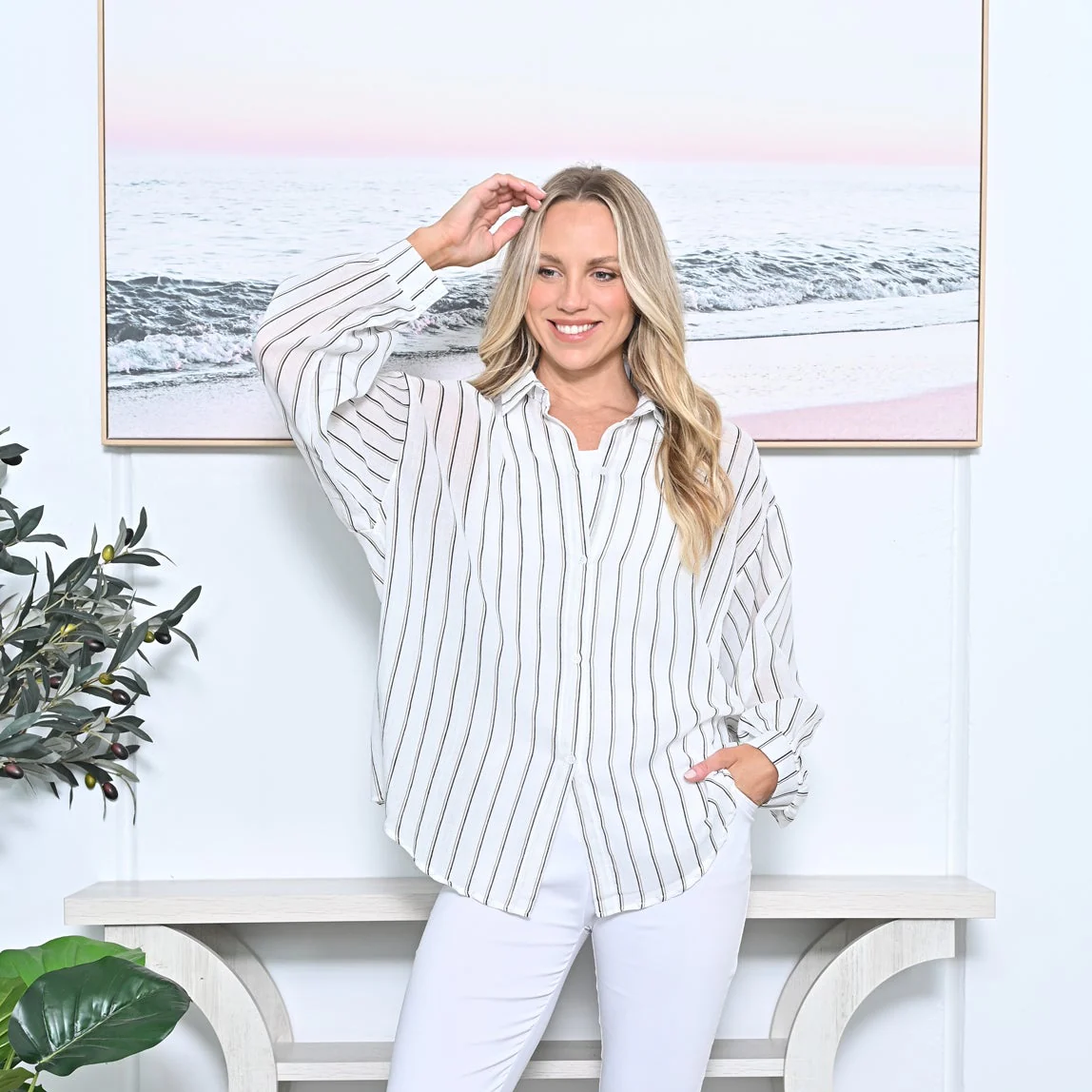 Striped Cotton Shirts - Image 4