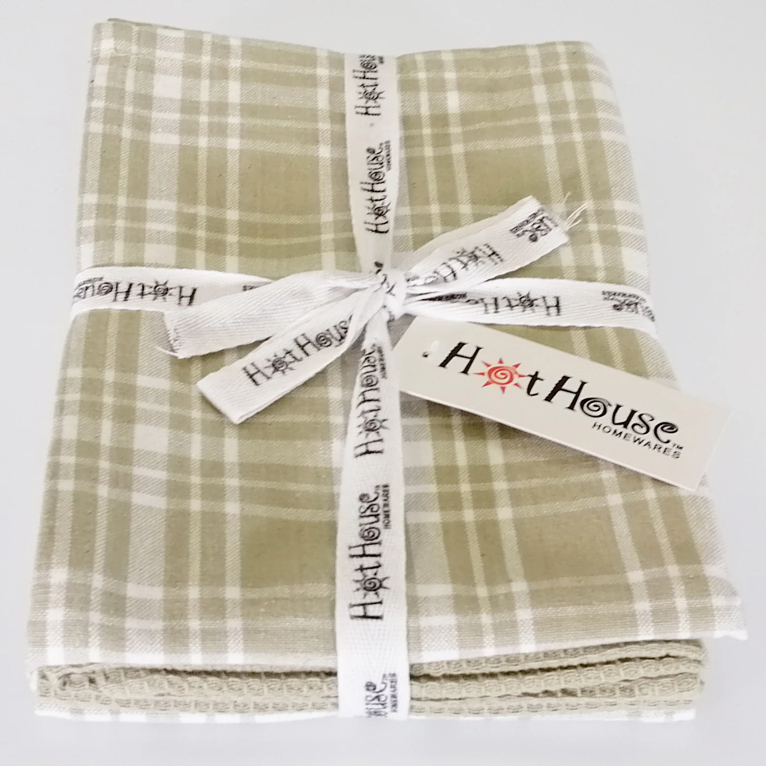 Tea Towel - Dallas Beige - Set of 3 - Image 3