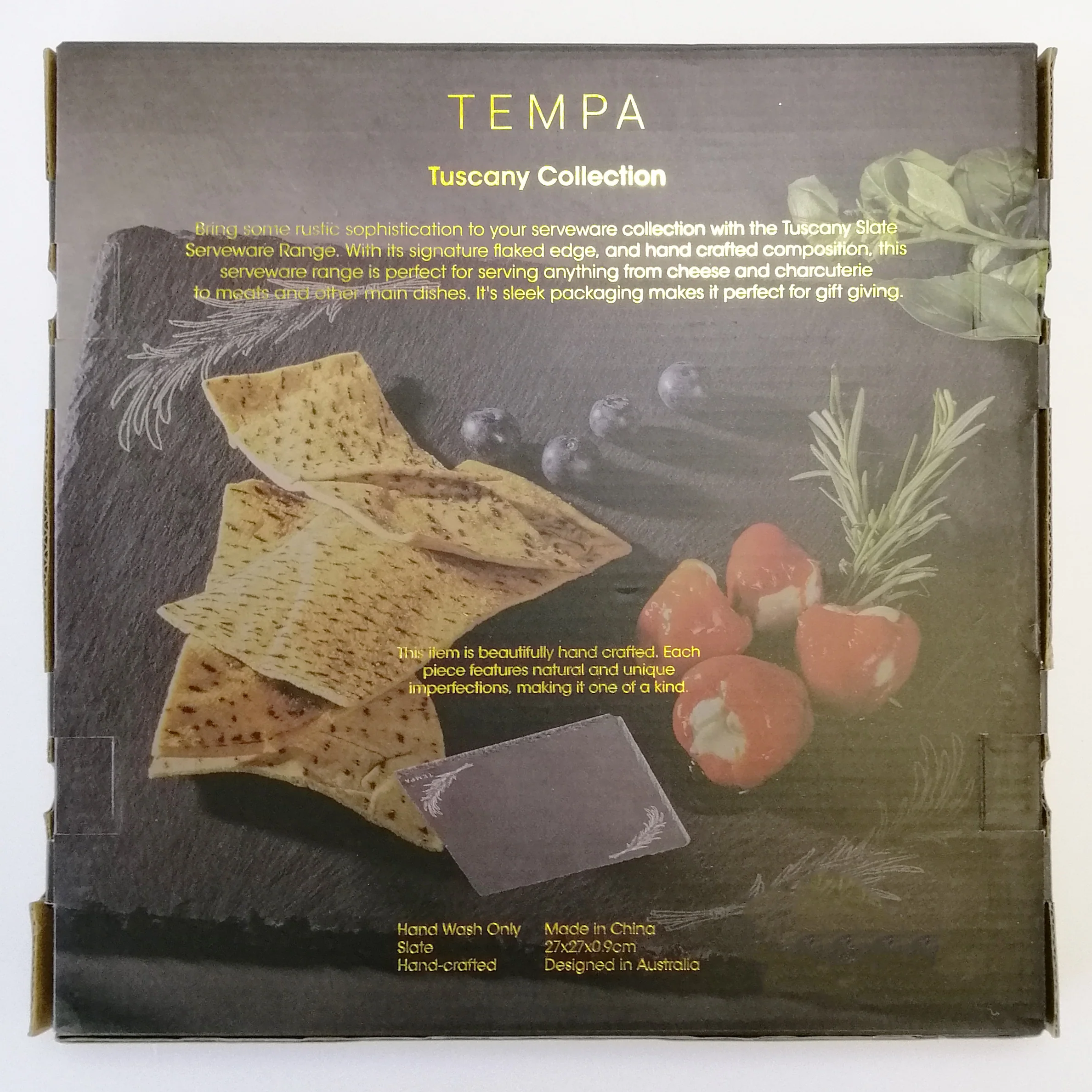 Tempa - Tuscany Square Serving Board - Image 5
