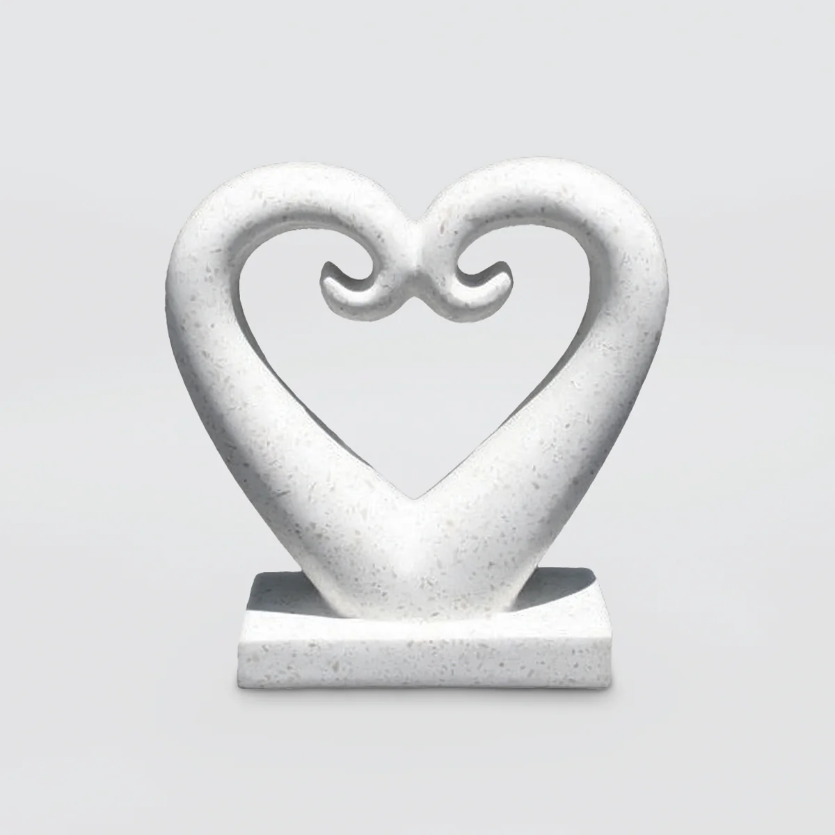 Terrazzo Koru Heart Decor - 25cm