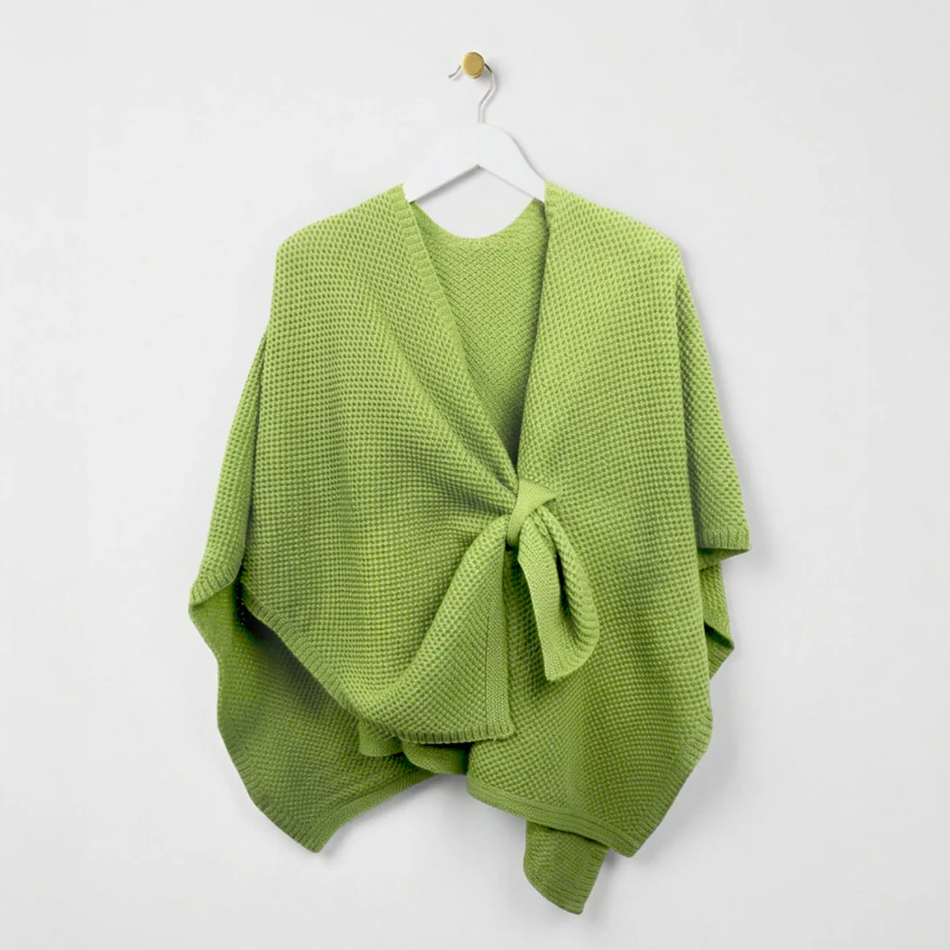 Tie Through Knitted Wraps - Image 5