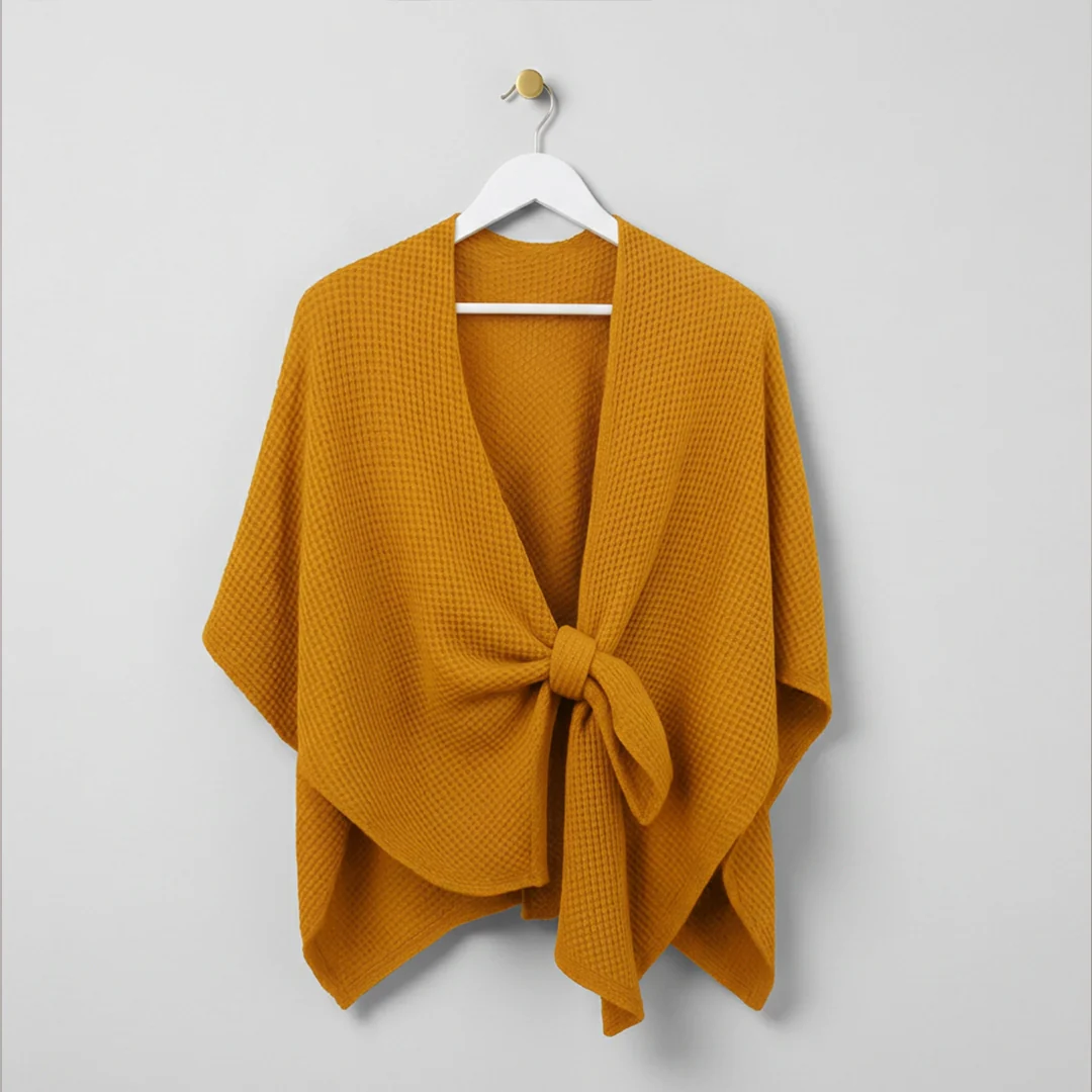 Tie Through Knitted Wraps - Image 7