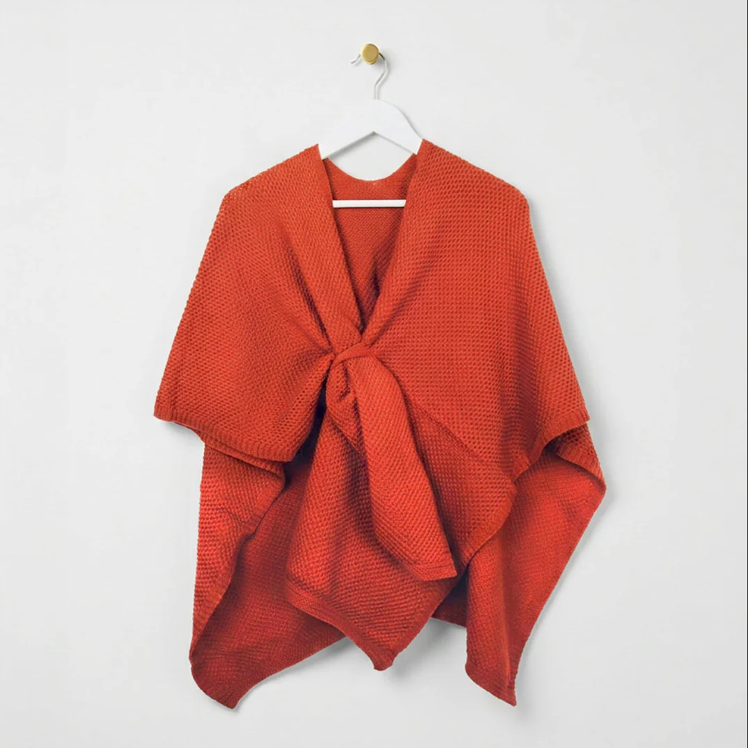 Tie Through Knitted Wraps - Image 9