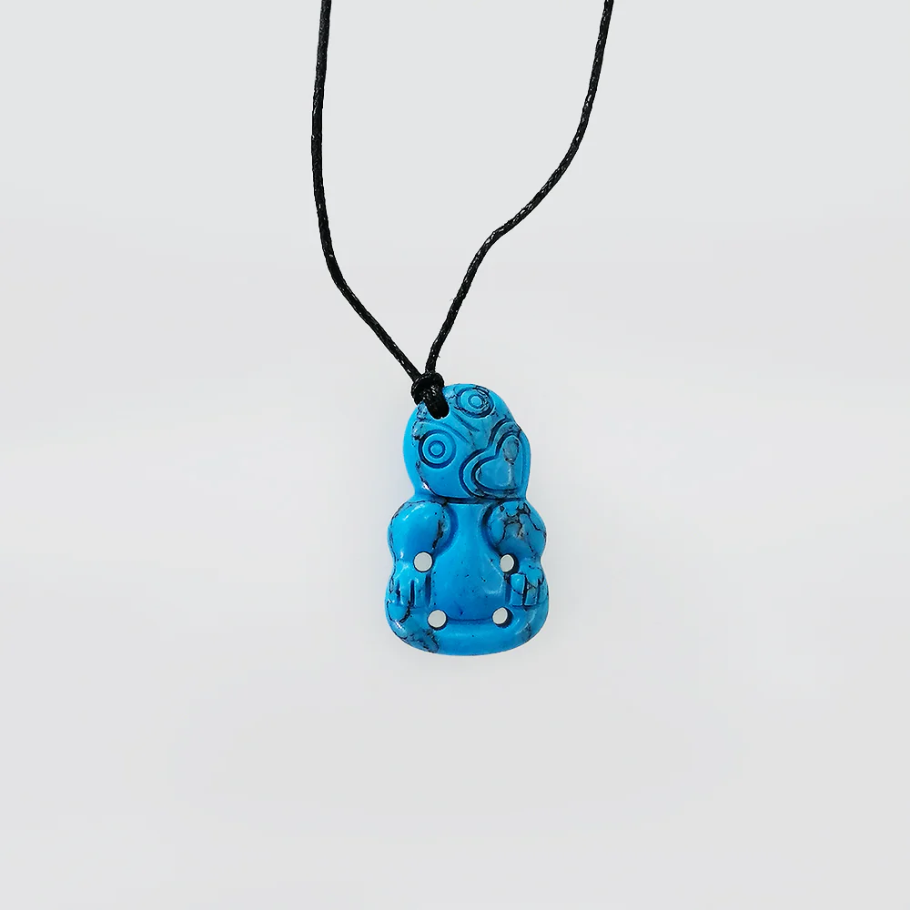 Turquoise Necklace - 'Hei Tiki'