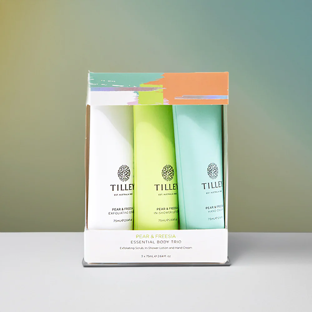 Tilley Pear & Freesia Handcream Set/3 - Image 3