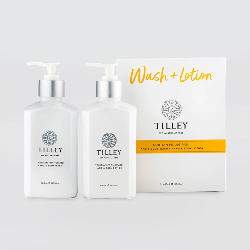 Tilley Wash & Lotion Twin Pack - Frangipani