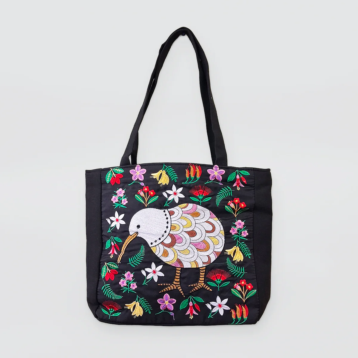 Tote Bag - Kiwi & Flowers