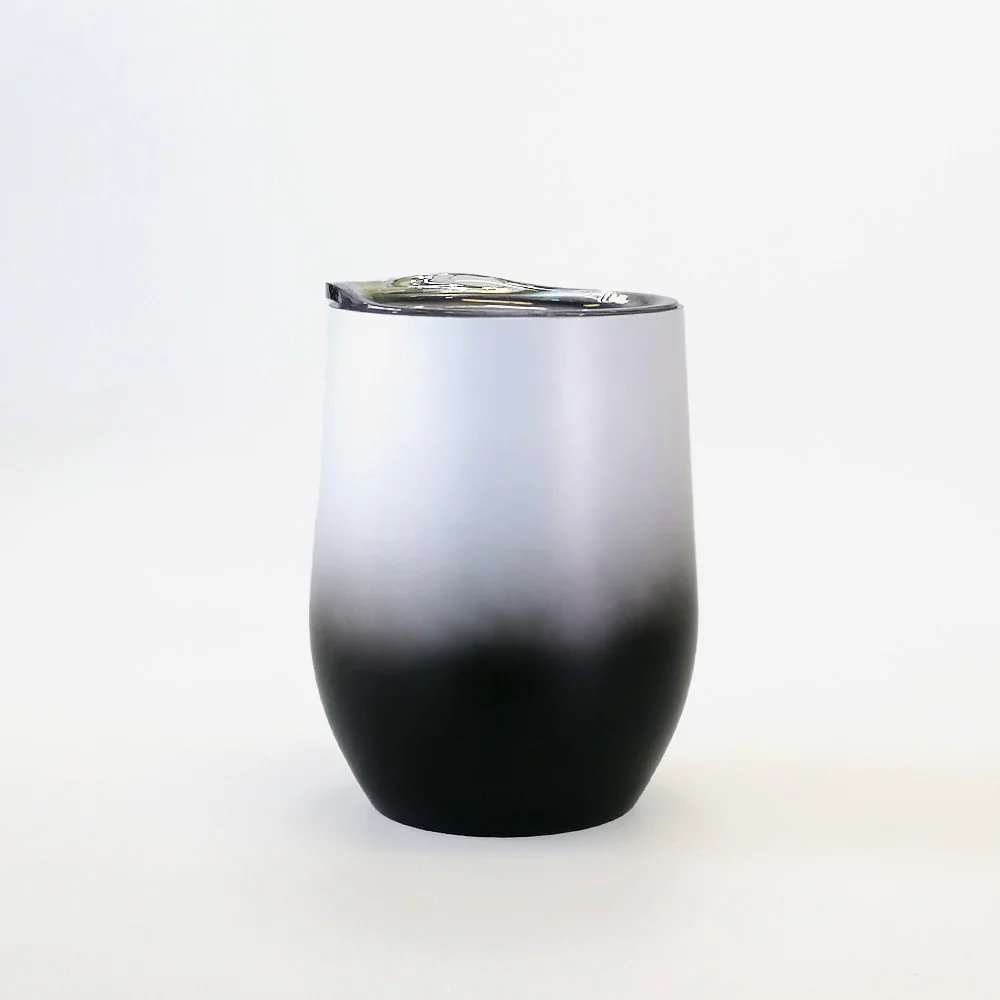 Travel Cup - White & Black