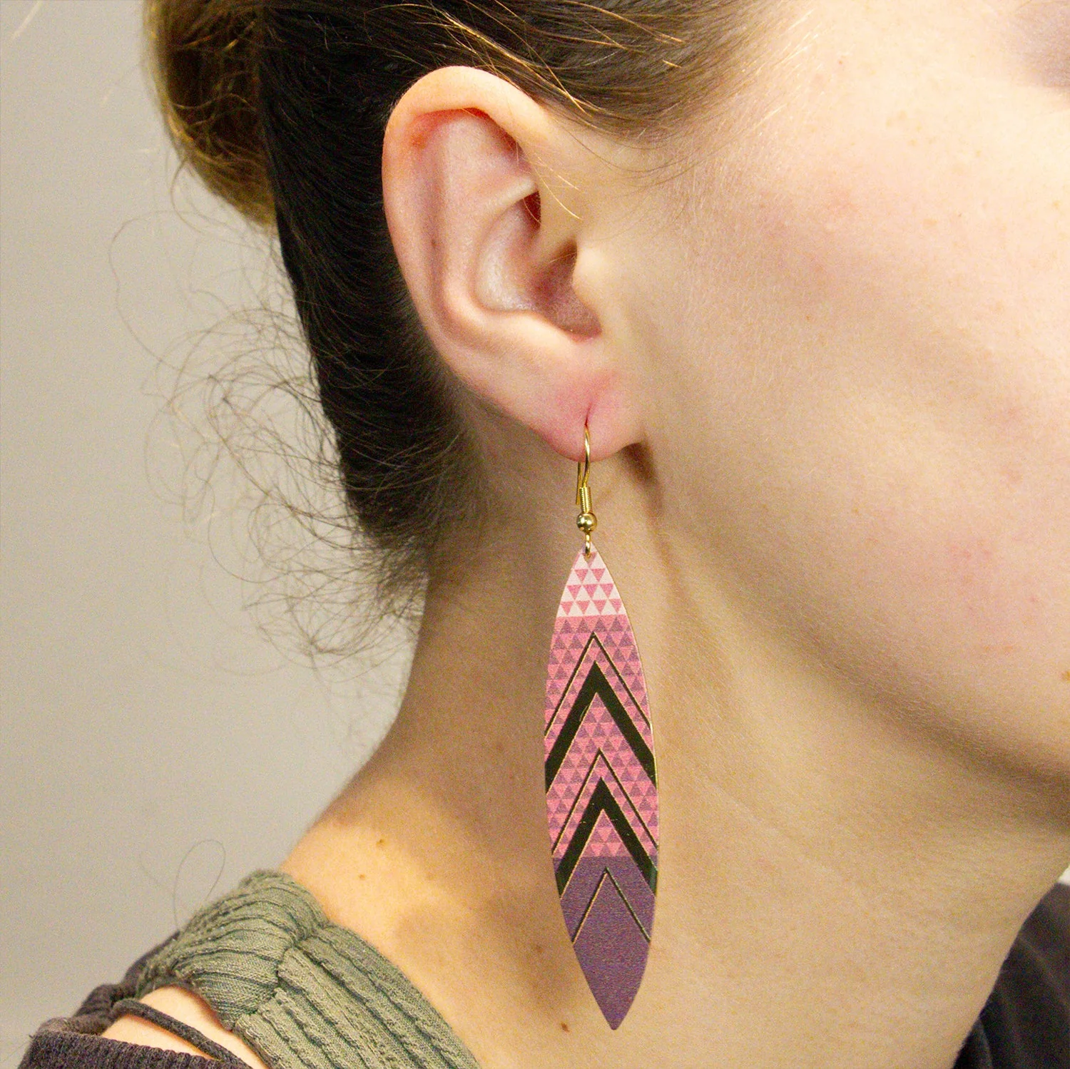 Tribal Earth - 'Amber' Earring Set - Image 3