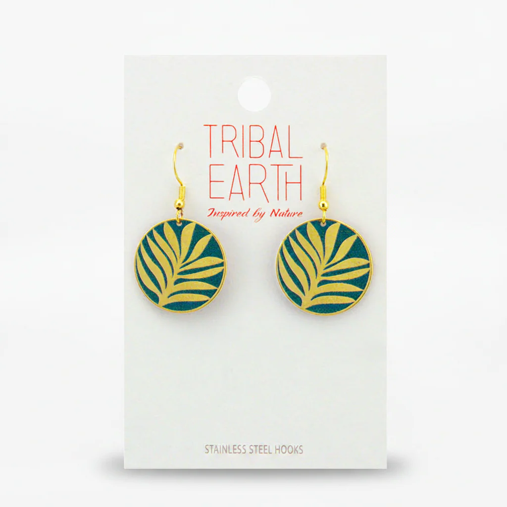 Tribal Earth - 'Nikau' Earring Set - Image 2