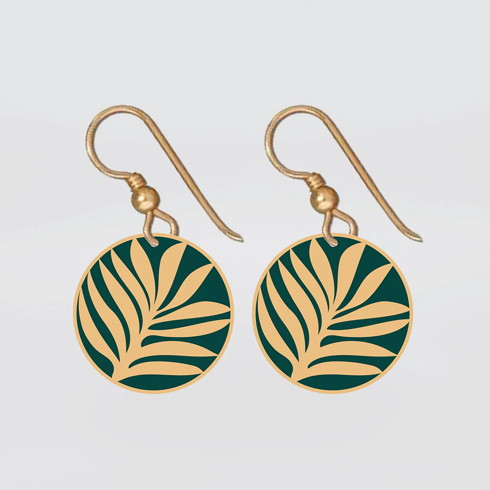 Tribal Earth - 'Nikau' Earring Set - Image 3