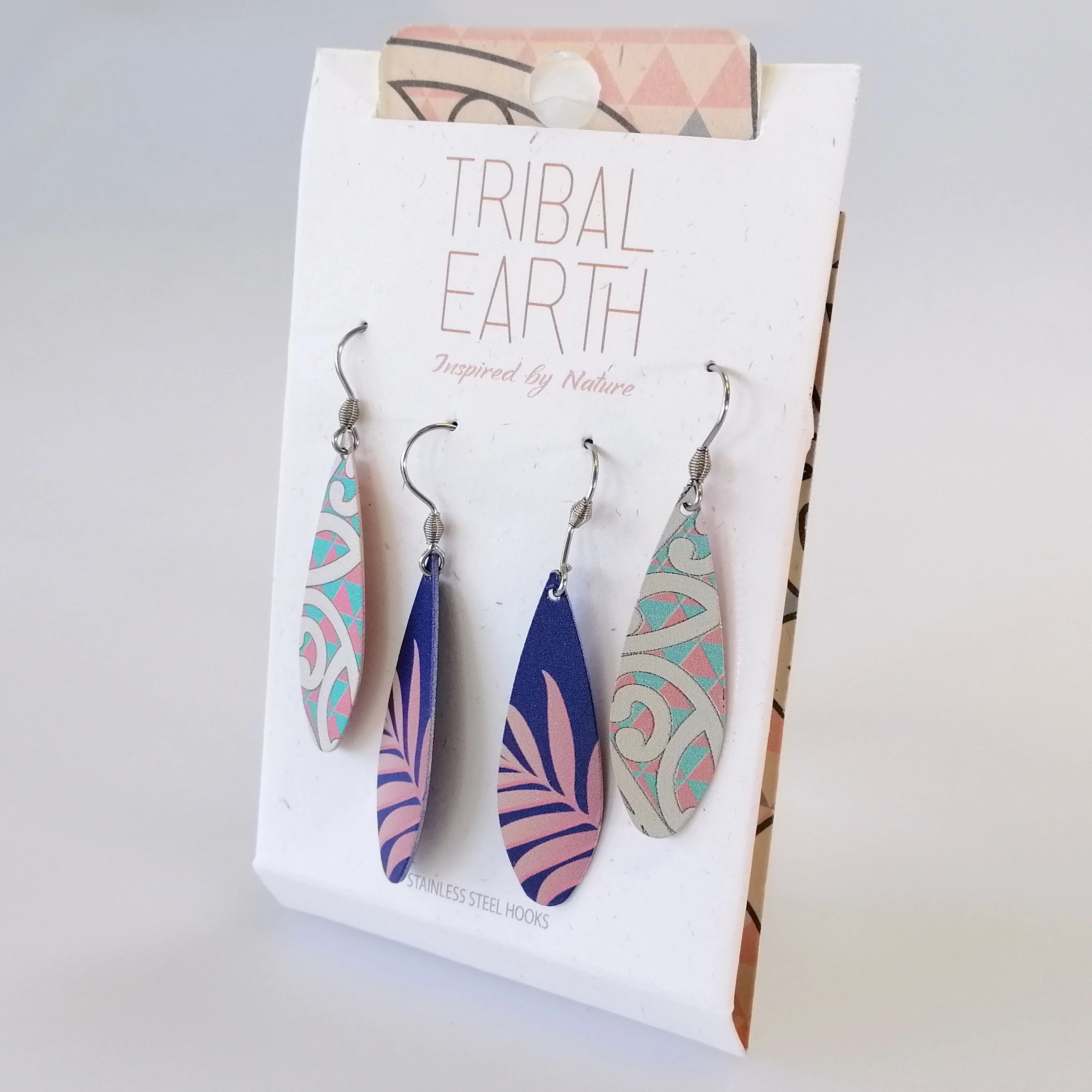 Tribal Earth - Teardrop Earring Set - Image 2