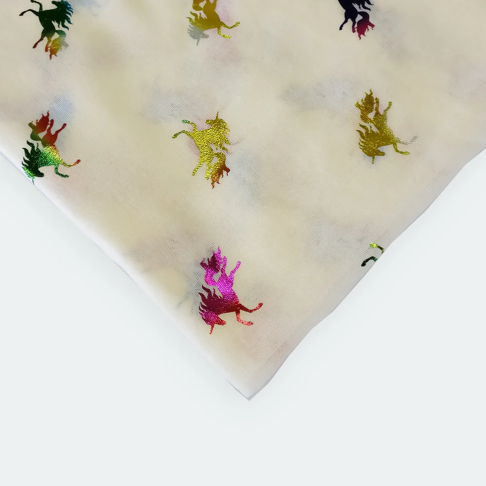 Unicorn Foil Scarf - Image 2