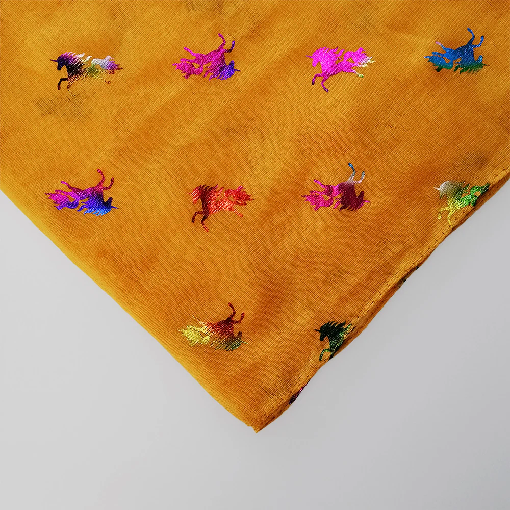 Unicorn Foil Scarf - Image 4