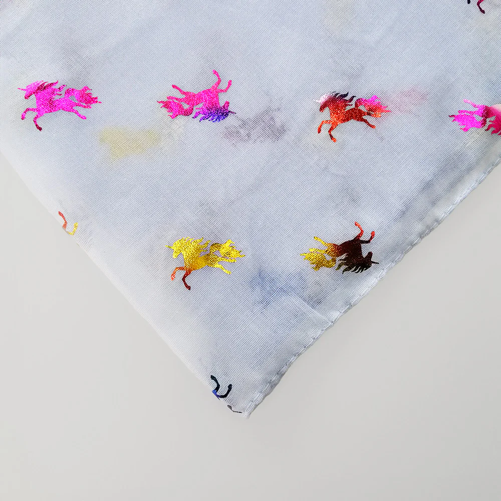 Unicorn Foil Scarf - Image 7