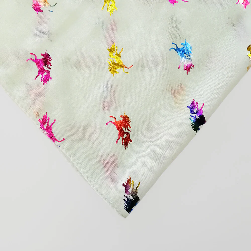 Unicorn Foil Scarf - Image 8