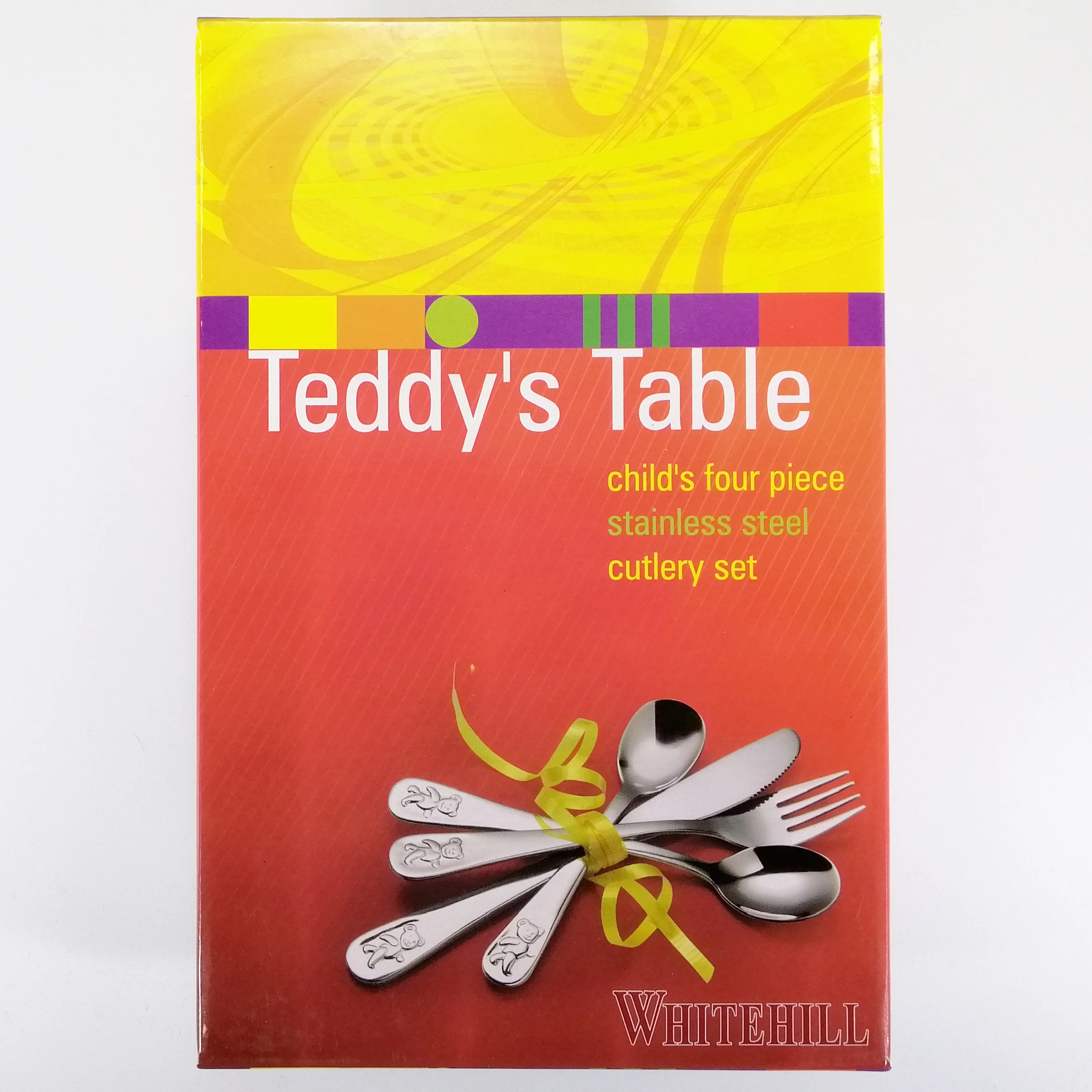Whitehill - Children's Teddy Cutlery Set - Image 2