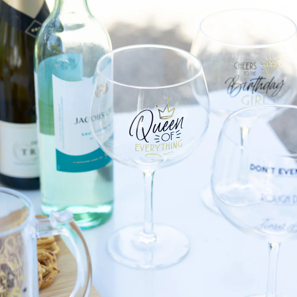Wine 'Balloon' Glass - 'Queen' - Image 2
