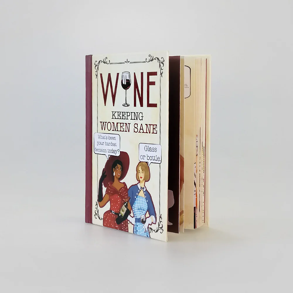 Wine Keeping Woman Sane' Book - Image 3