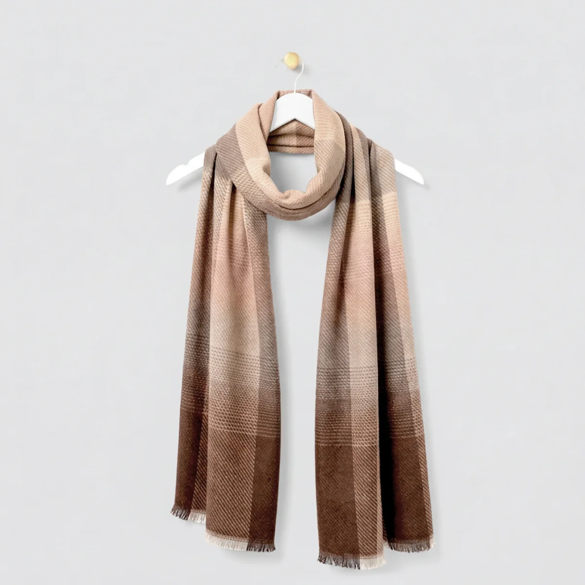 Winter Checkered Scarves - Image 2