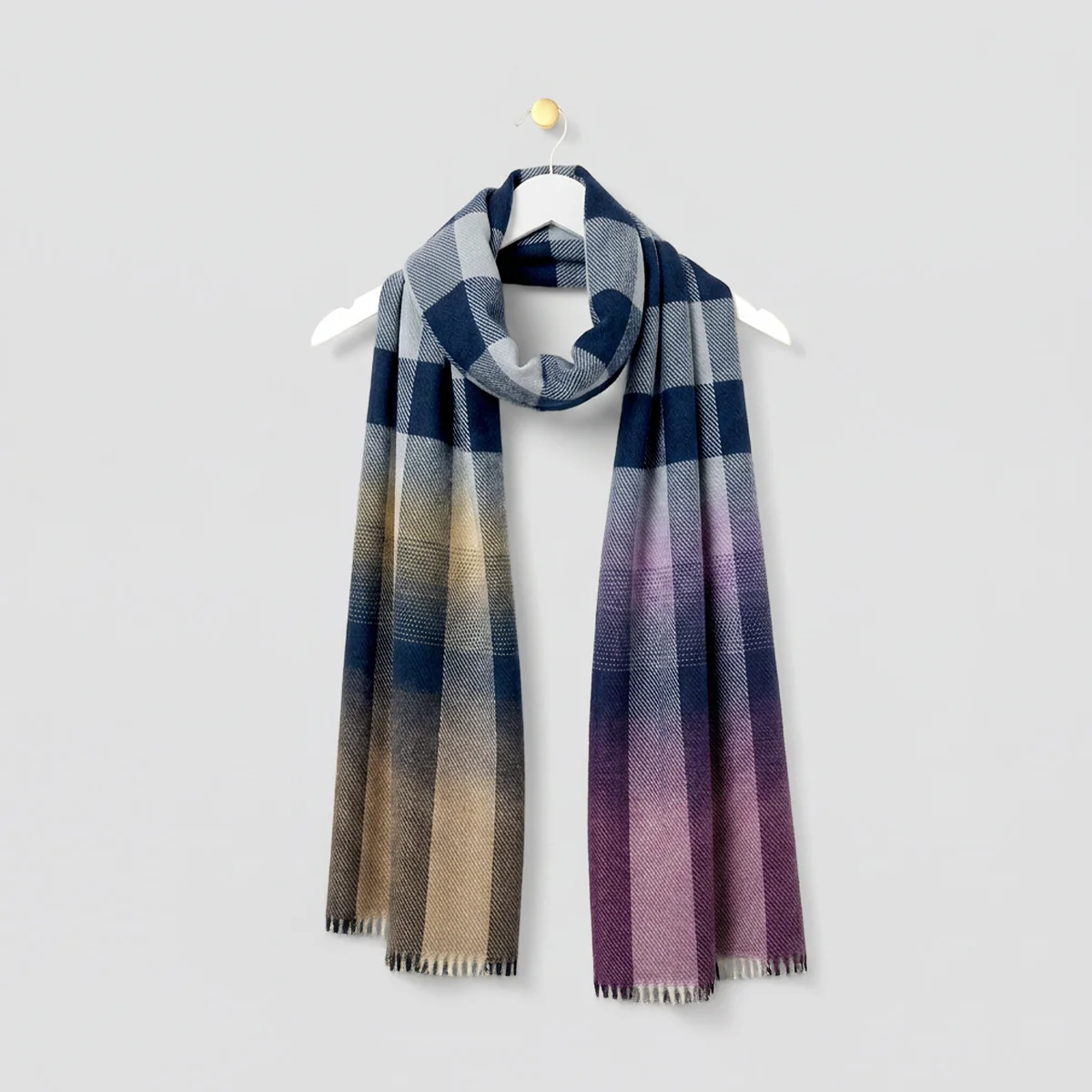 Winter Checkered Scarves - Image 3