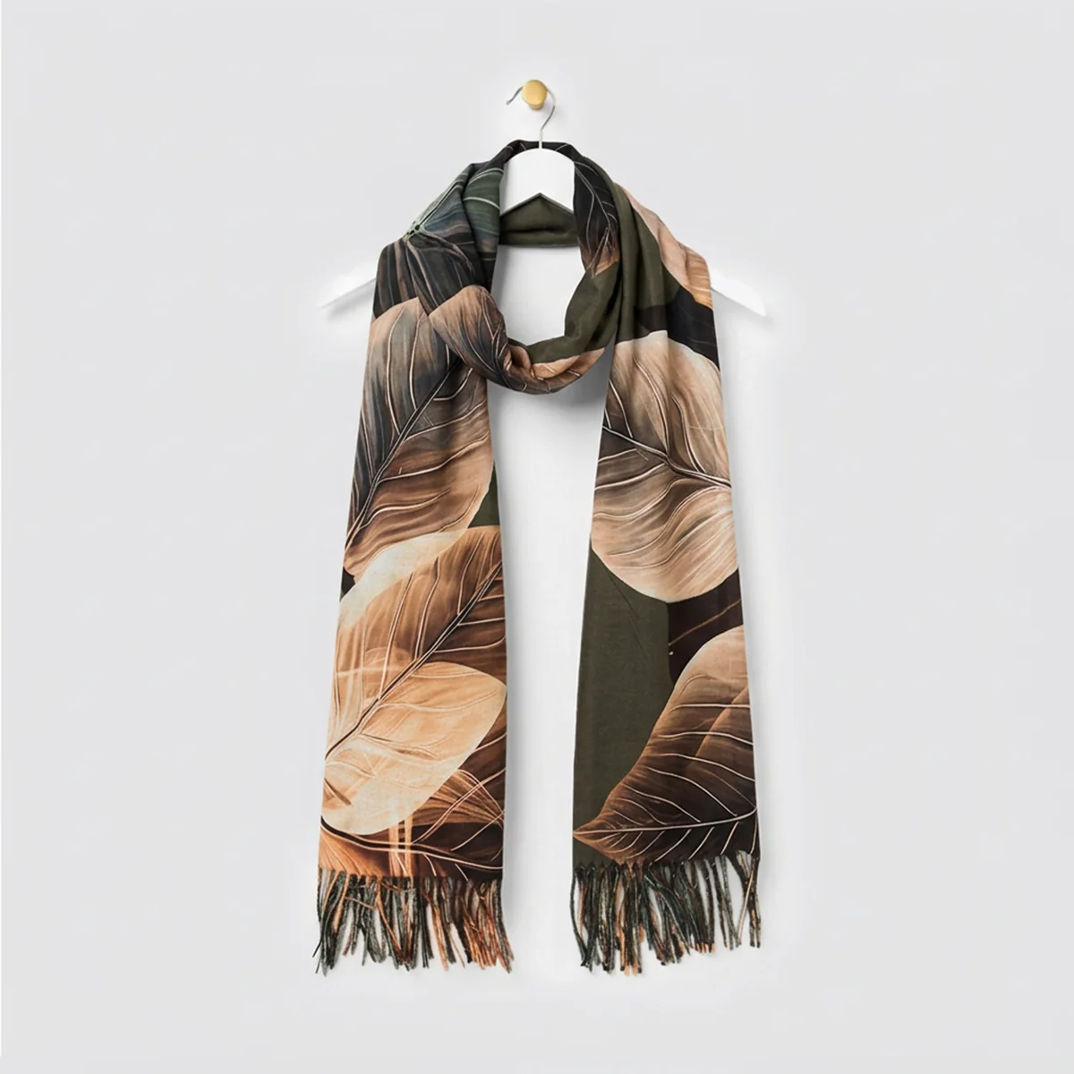 Winter 'Leaves' Scarves - Image 3