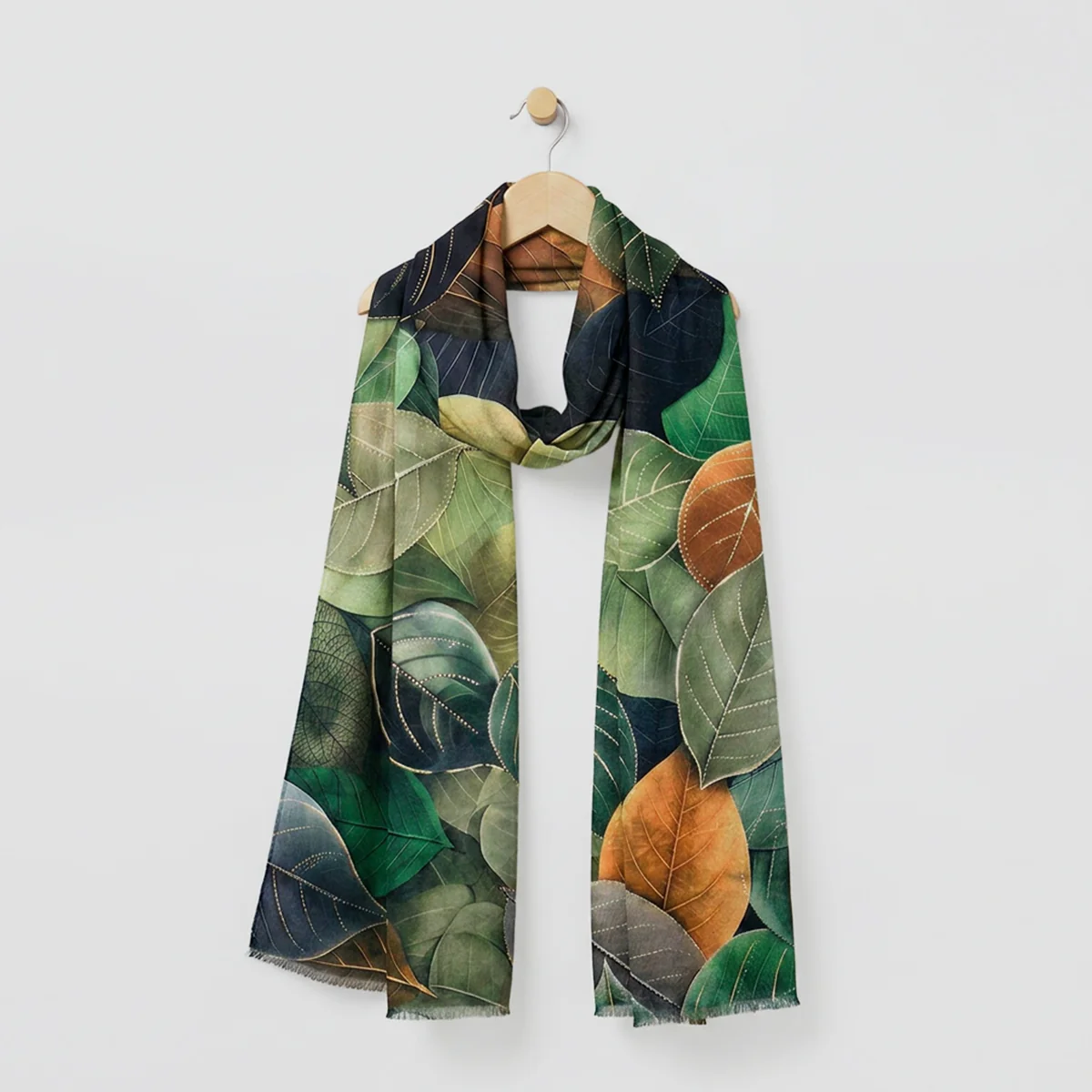 Winter Scarves - Coloured Leaves - Image 4