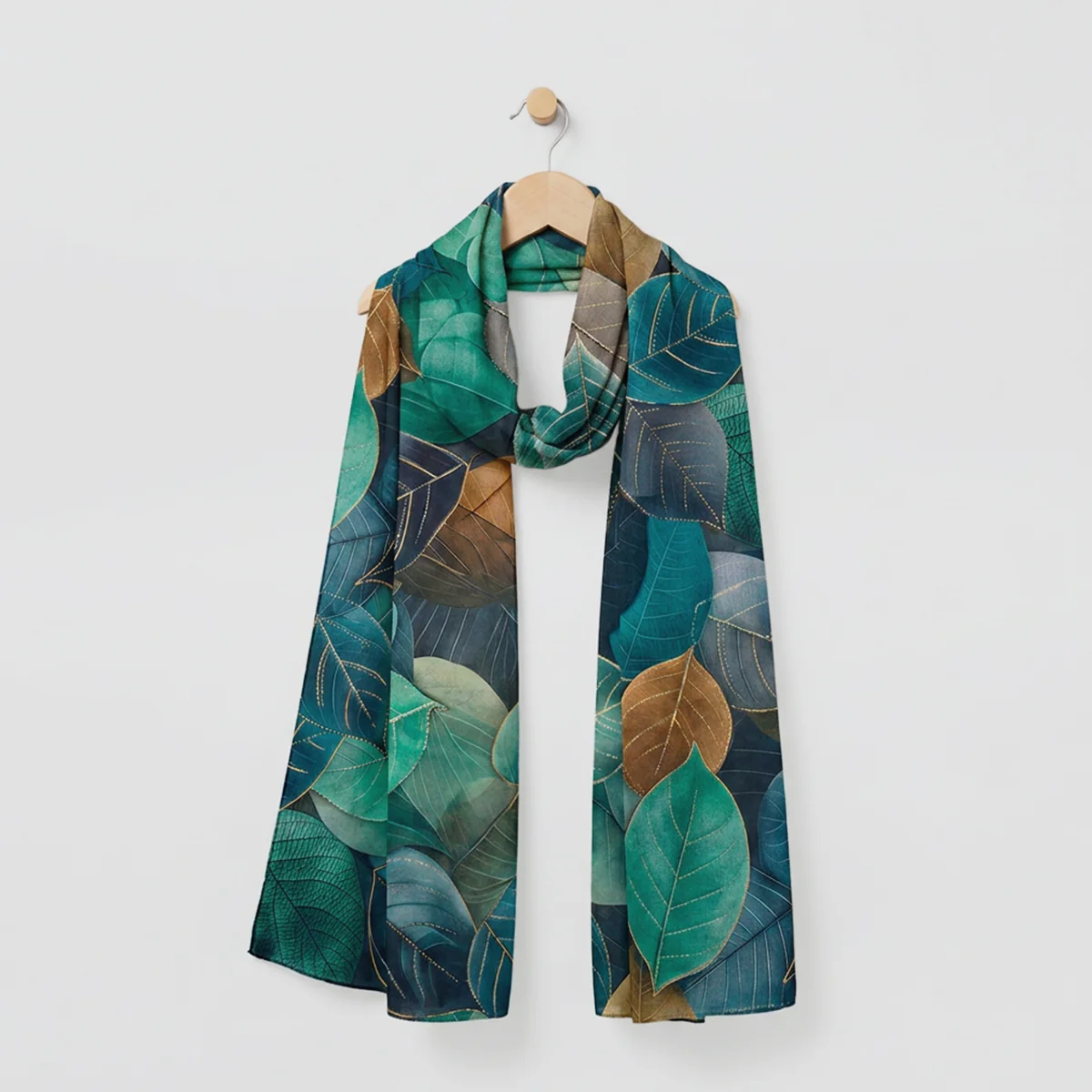 Winter Scarves - Coloured Leaves - Image 5