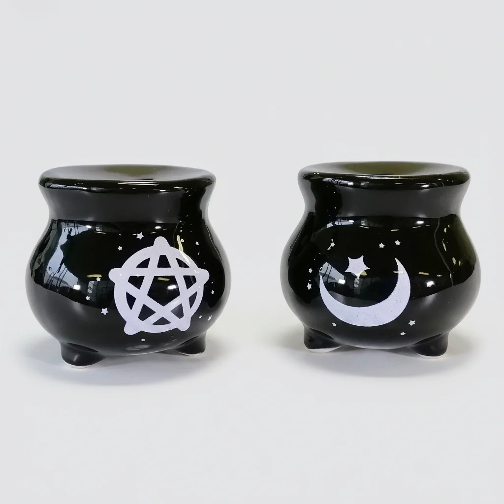 'Witches' Brew' Collectible Ceramic Salt & Pepper Set