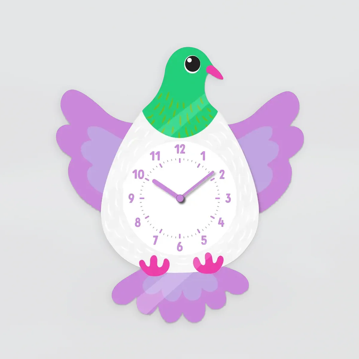 Wobble Clock - 'Kura Kereru'