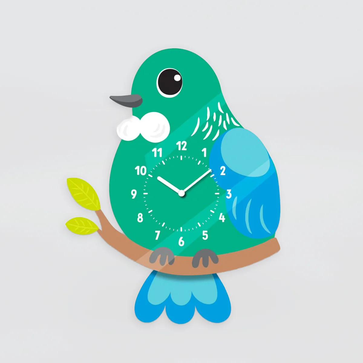 Wobble Clock - 'Tamati The Tui'