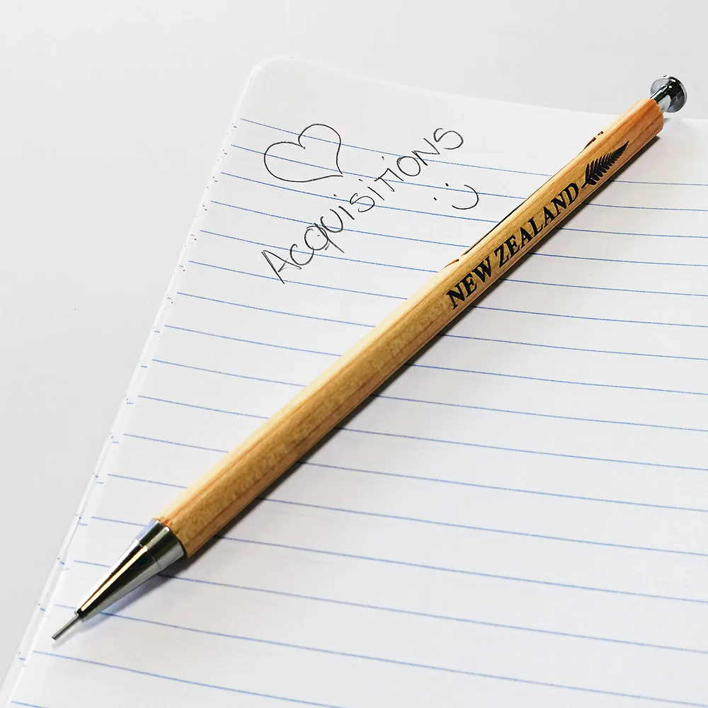 Wood & Paua NZ Mechanical Pencil - Image 2
