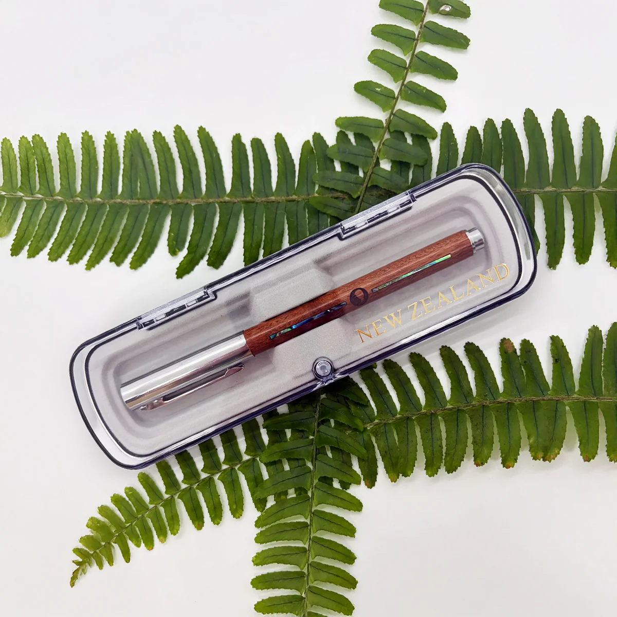Wood & Paua NZ Pen