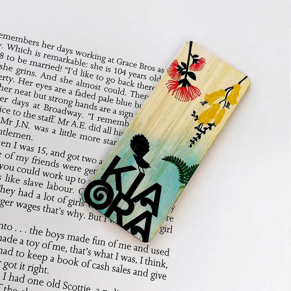 Wooden Bookmark - 'Kia Ora' - Image 2