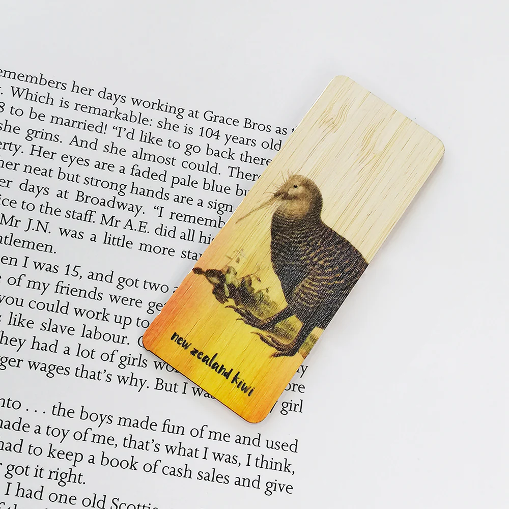 Wooden Bookmark - 'Kiwi' - Image 2