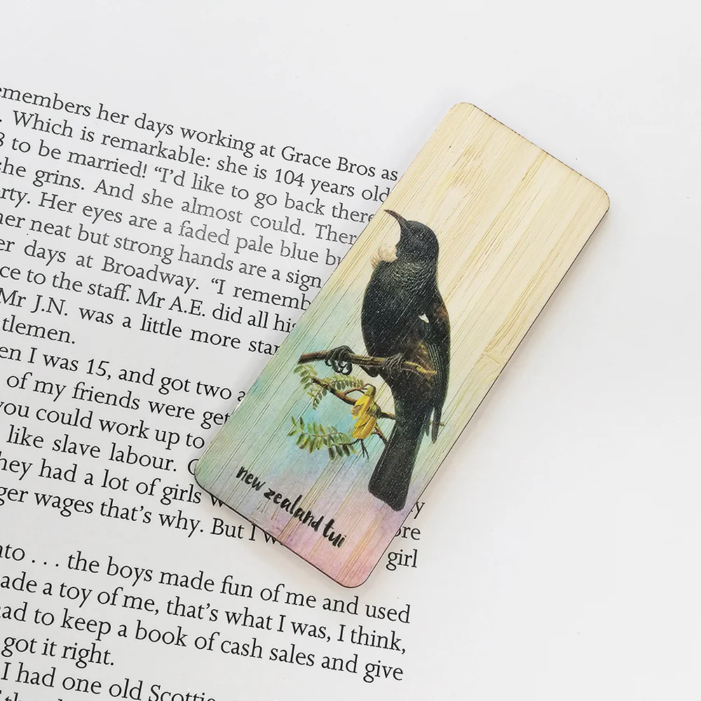 Wooden Bookmark - 'Tui' - Image 2