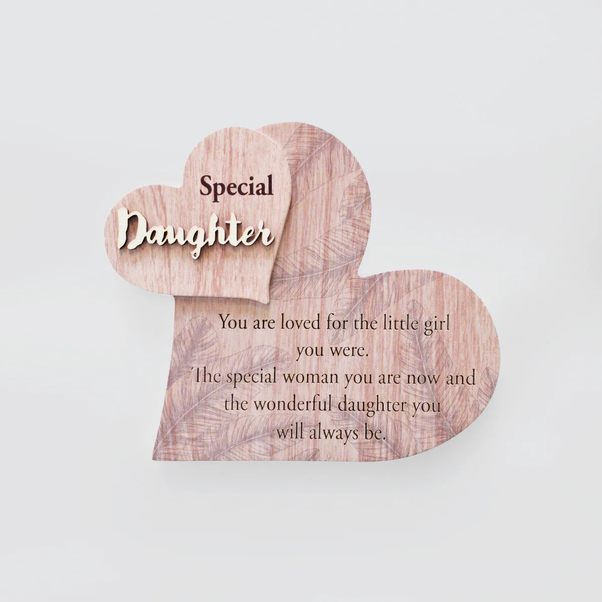 Wooden Heart - 'Special Daughter'