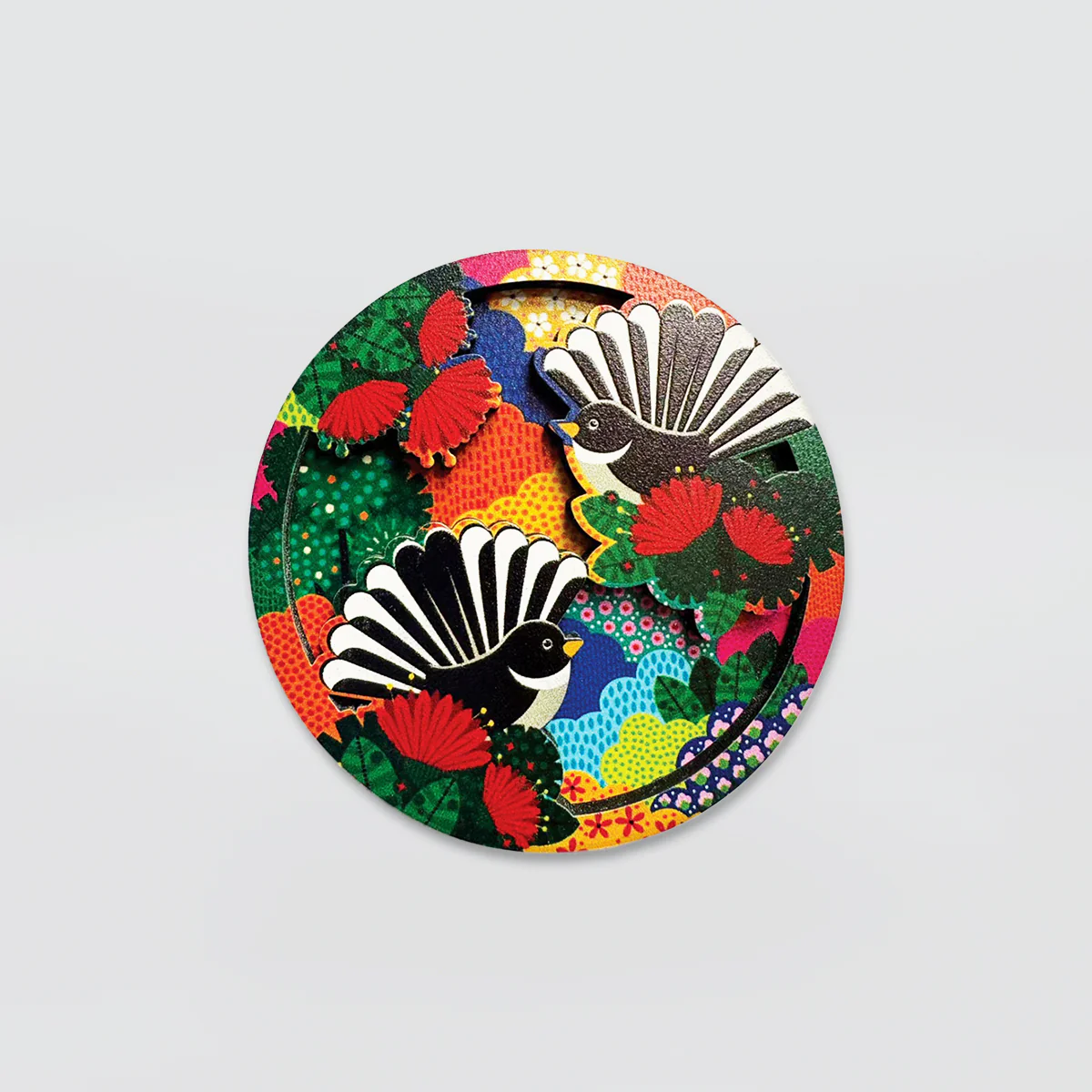 Wooden Magnet - 'NZ Native Birds' - Image 2