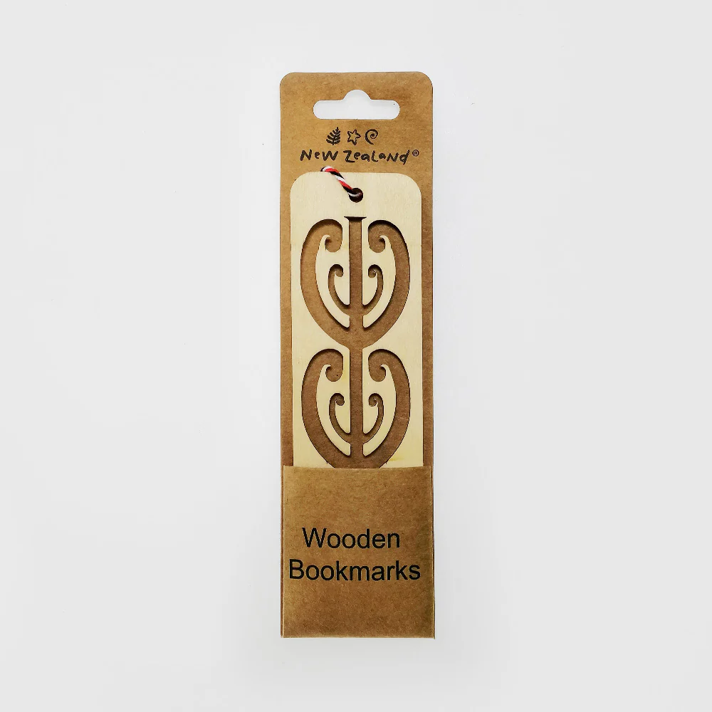 Wooden 'Mangopare' Bookmark