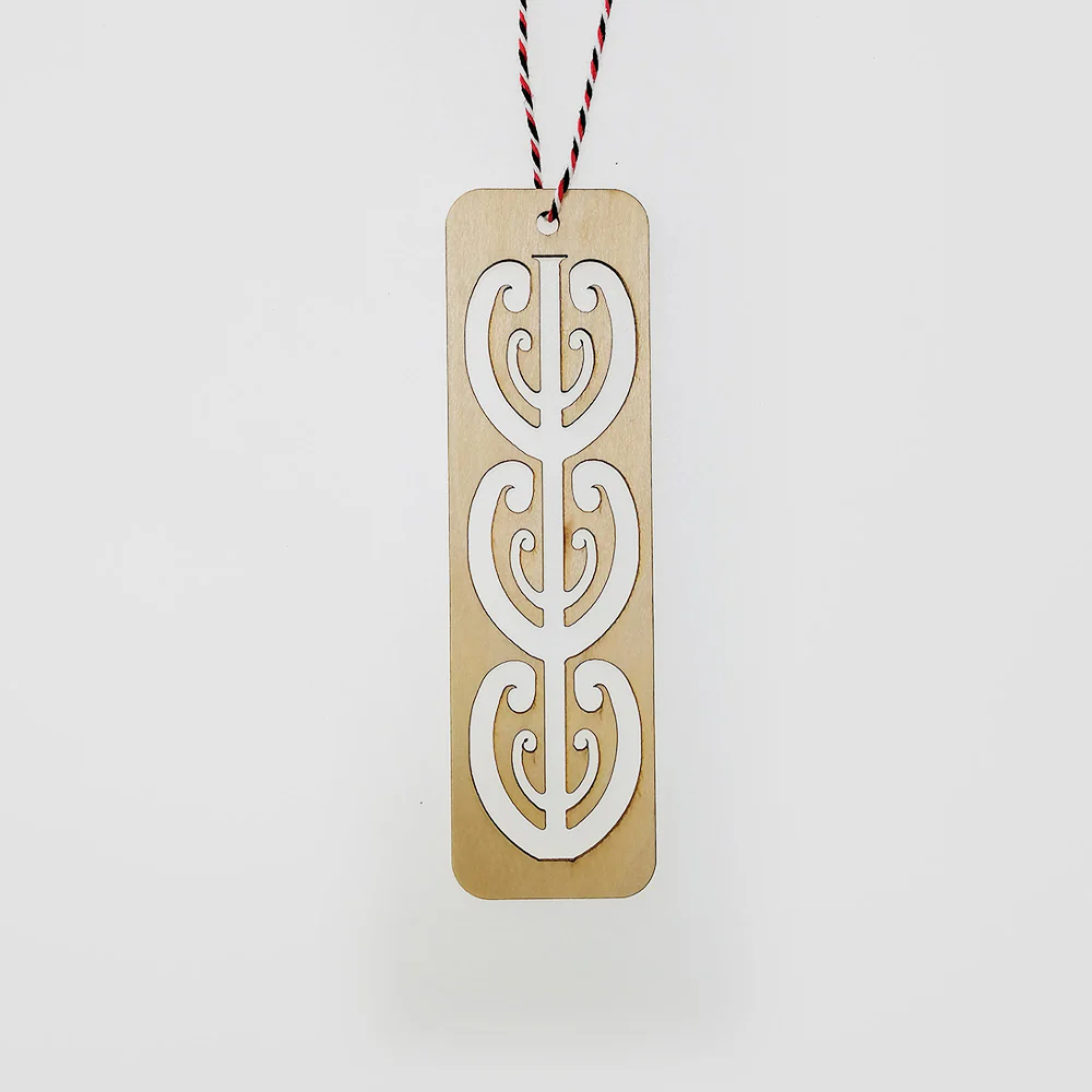 Wooden 'Mangopare' Bookmark - Image 3