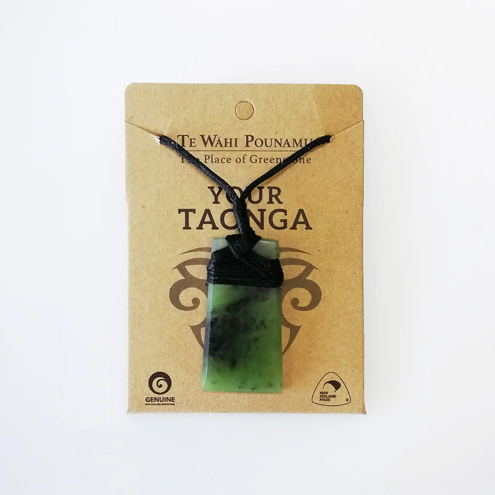 Your Taonga' Pounamu Pepe Toki - Greenstone Necklace